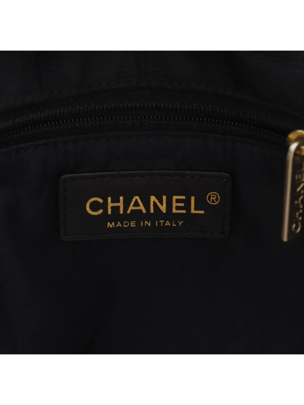 Chanel New Travel Line Nylon Canvas Black Shoulder